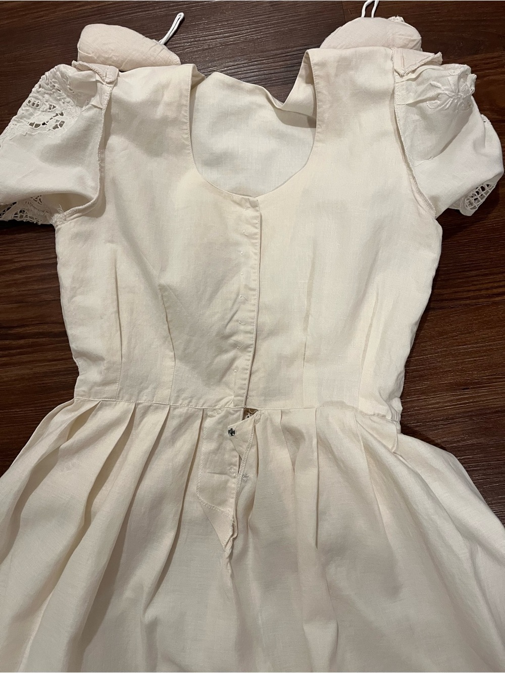 Vintage Plaza South 1980s Romantic Victorian Revival Dress Size 10 - Picture 12 of 12